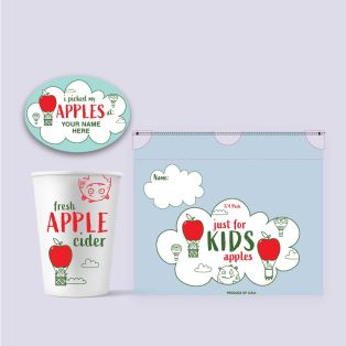 Just For Kids Apple Harvest Drawstring Bag Bundle - 10% OFF!