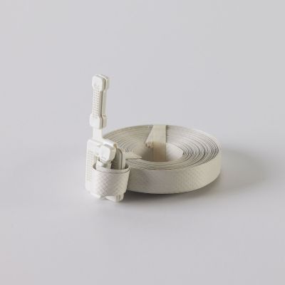 Pre-Cut Strapping - White - 1/2" X 17'