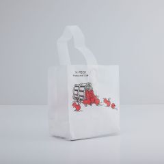 Apple Plastic Tote Bag - Produce of USA